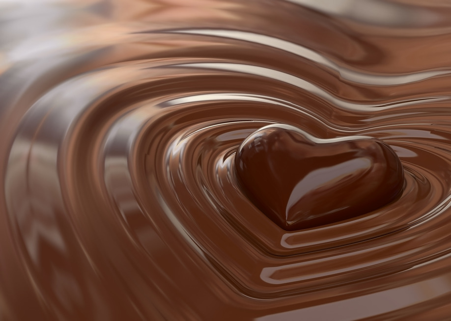 Chocolate good heart